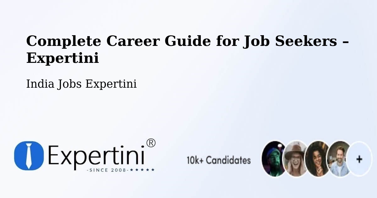 Career Guide for Job Seekers – Kurnool - Kurnool, India Jobs Expertini