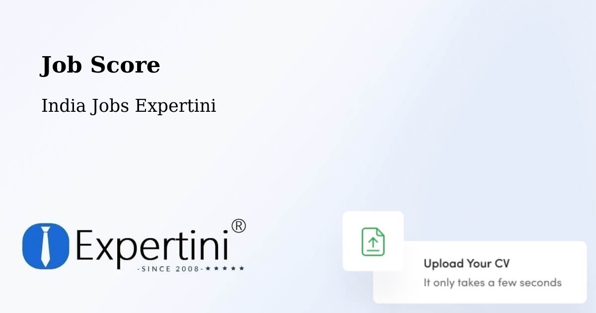 Job Score & Job Description Score Tool – Kurnool - India Jobs Expertini